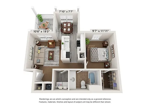 Floor plan Raleigh-Reno