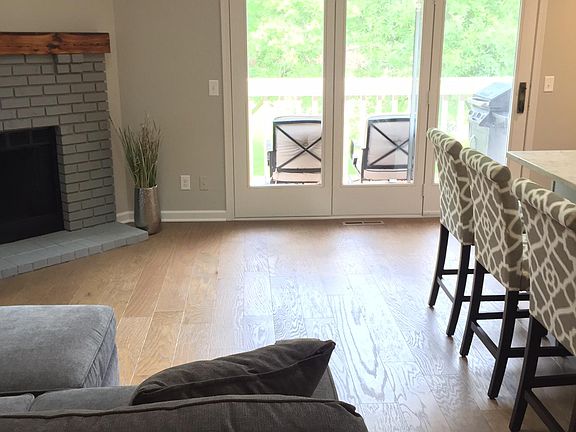 Living room looking out to the balcony