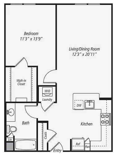 Floor plan A1-570