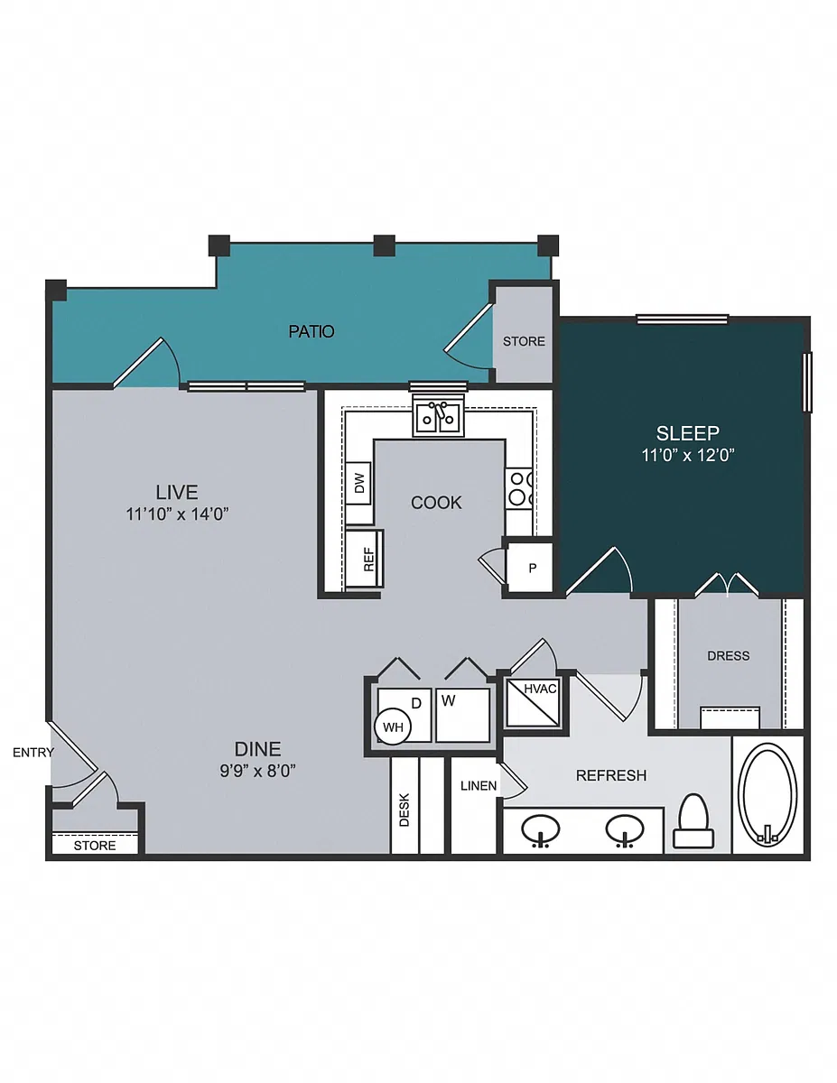 Floor plan A3 Colorado