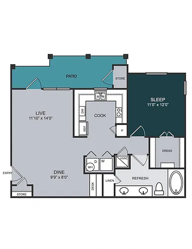 Floor plan A3 Colorado