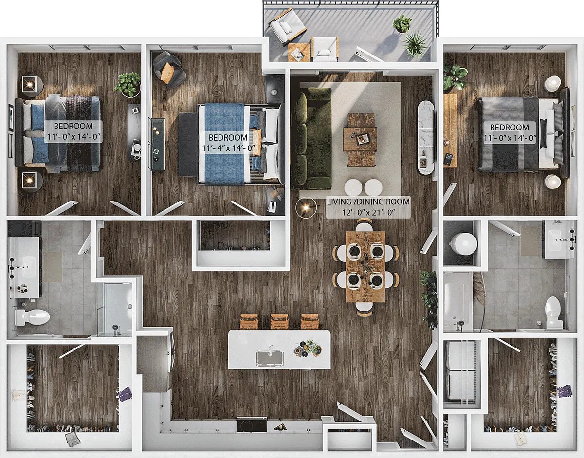 Floor plan C2
