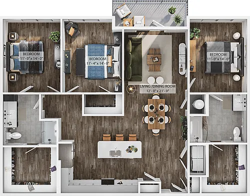 Floor plan C2