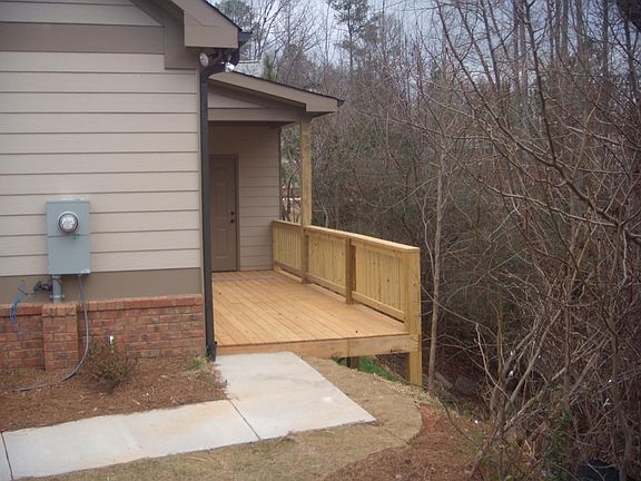 Rear Deck/ covered porch