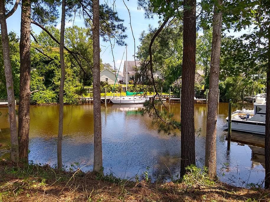 Deep water ready for a dock