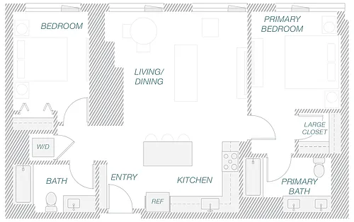 Floor plan 2-7D