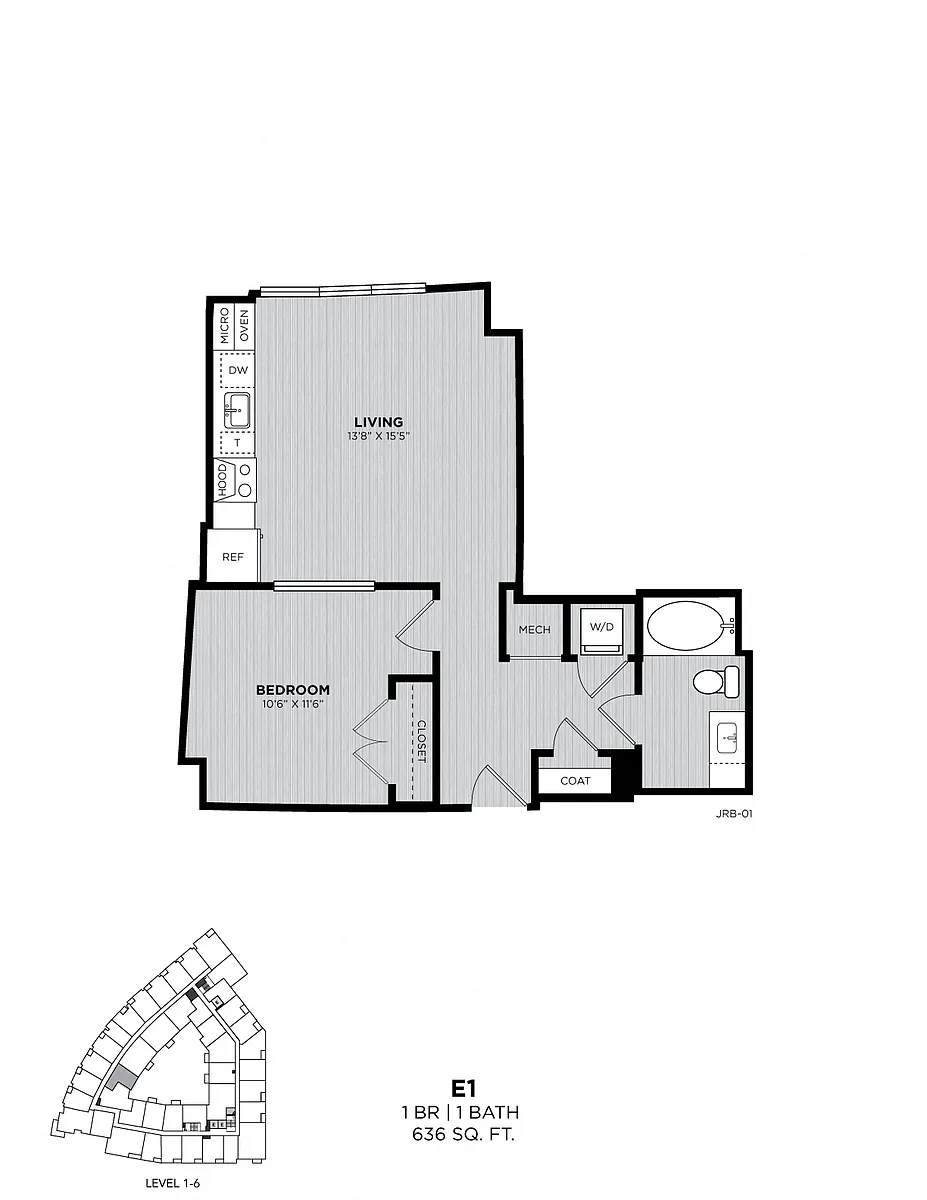 Floor plan E1