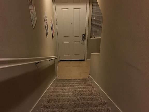 First flight of stairs