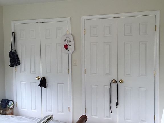 Master wall closets- lighted