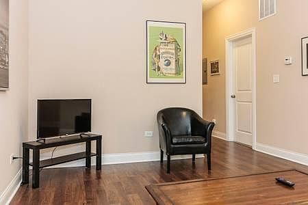 Living room from the front