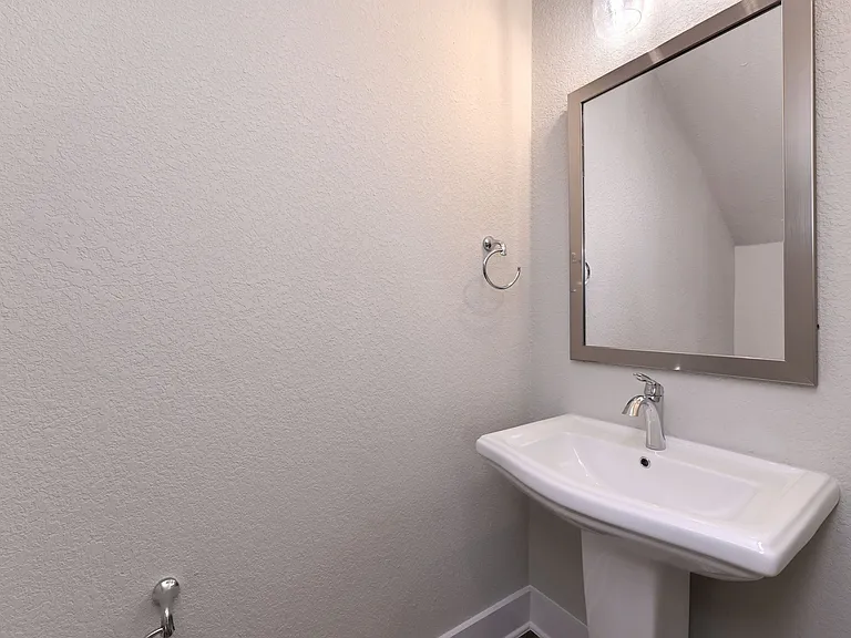 Half Bathroom view