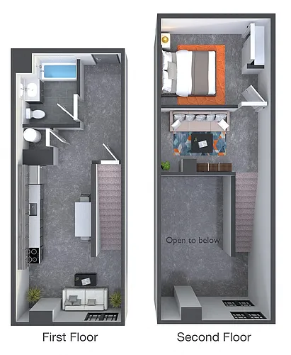 Floor plan Loft