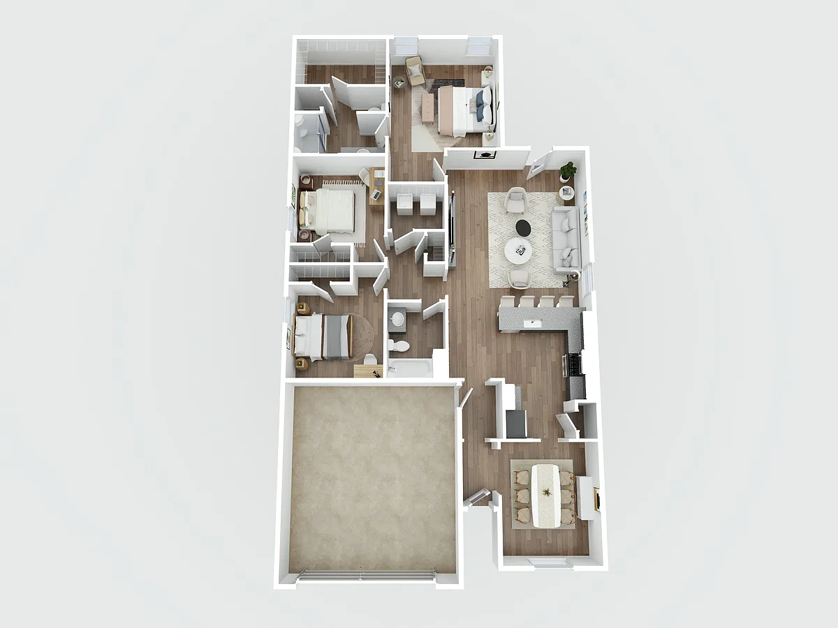 Floor plan Clover
