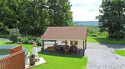 view in back from deck