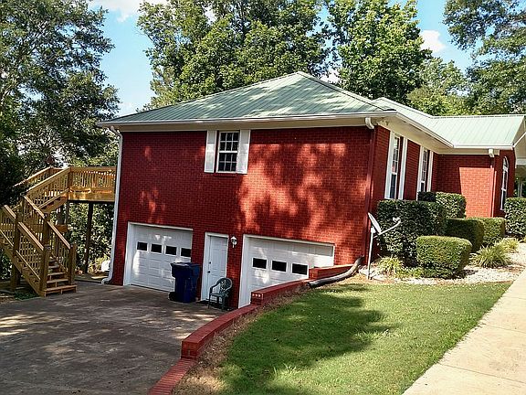 2 car attached garage