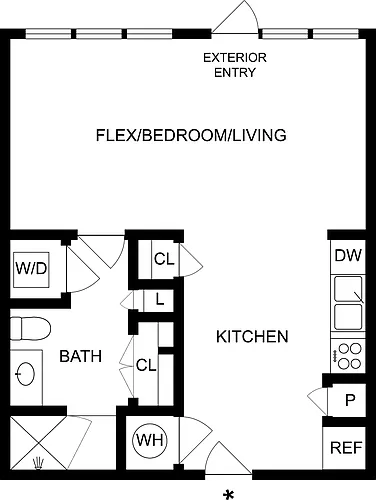 Floor plan A1ELW