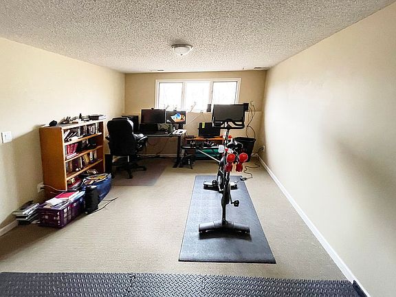 Workout/office area