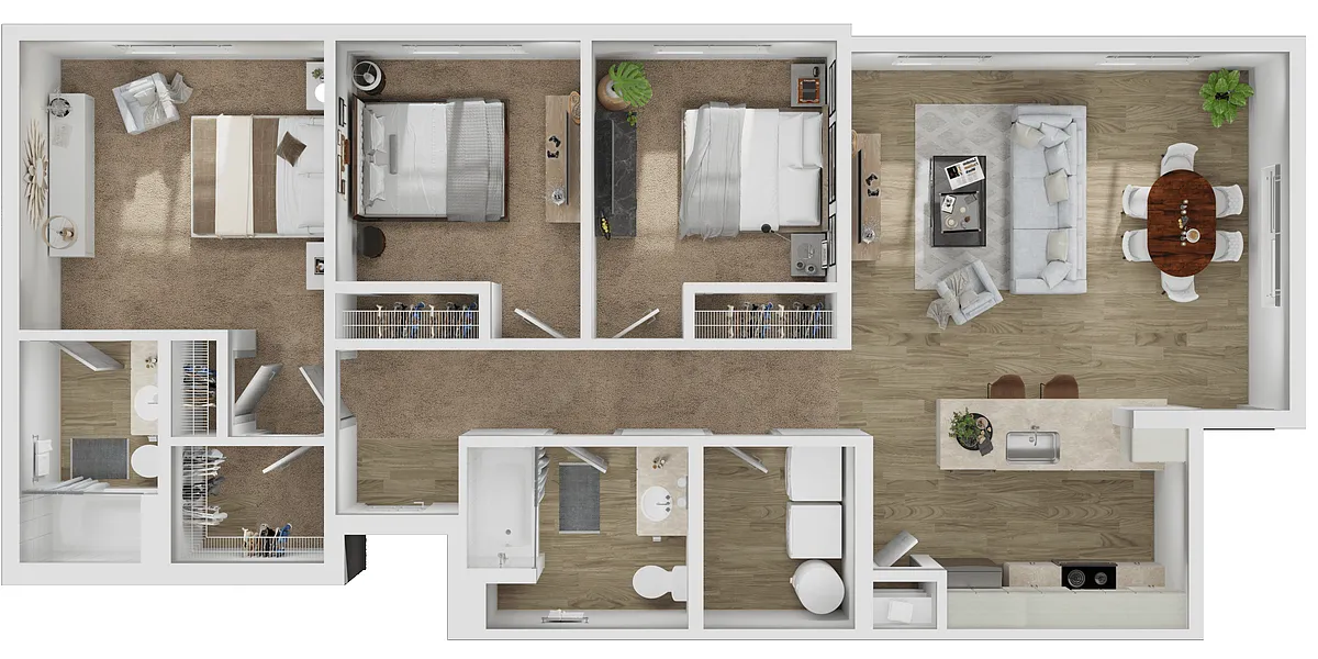 Floor plan Rainier
