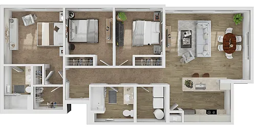 Floor plan Rainier