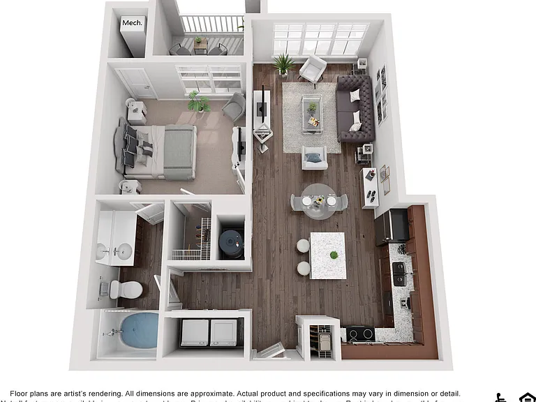 A5 floor plan Level at 401