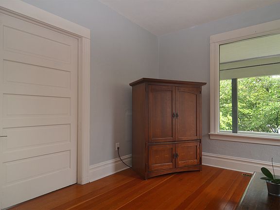 Living room with pocket door