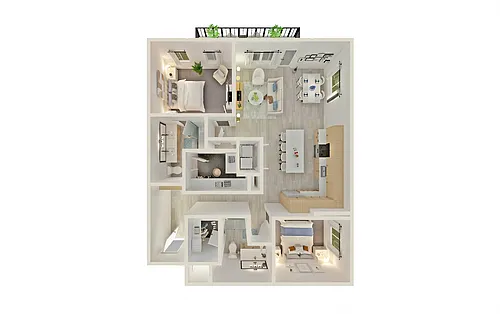 Floor plan B2