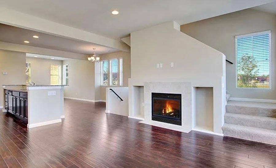 Kitchen and Living Area - 10012 12th Dr SE