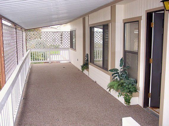 Long & wide deck