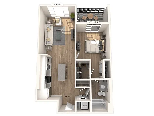 Floor plan AM15b-FP1