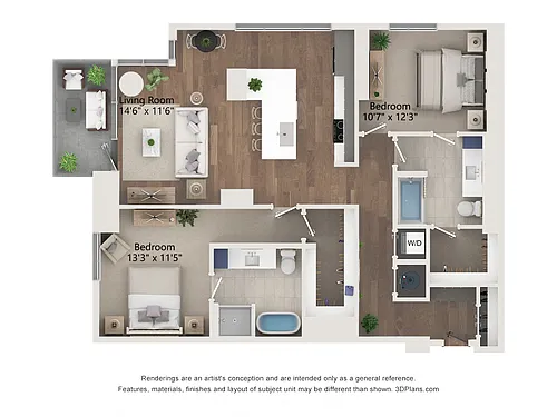 Floor plan B7