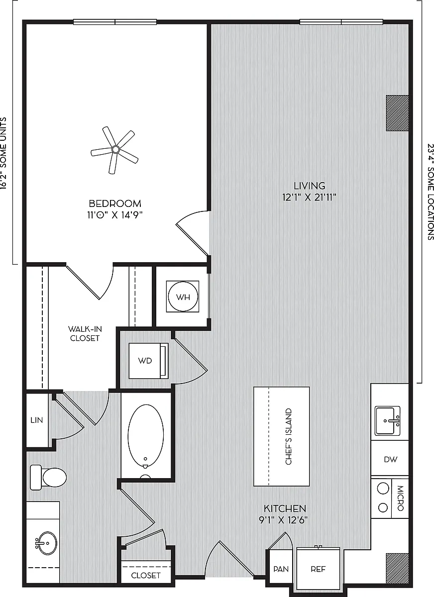 Floor plan A-2A