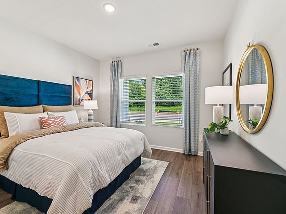 Secondary bedroom in the Taylorsville floorplan at a Meritage Homes community in Mebane, NC.