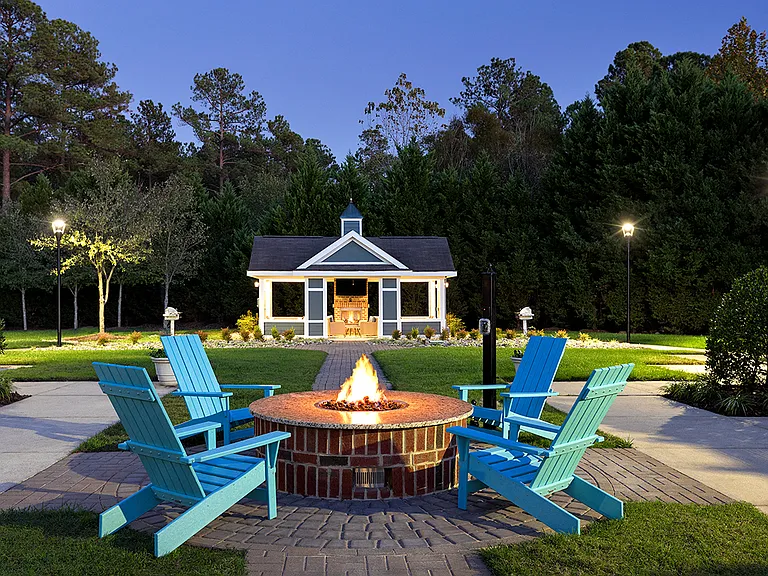 Fire Pit with Cozy Seating