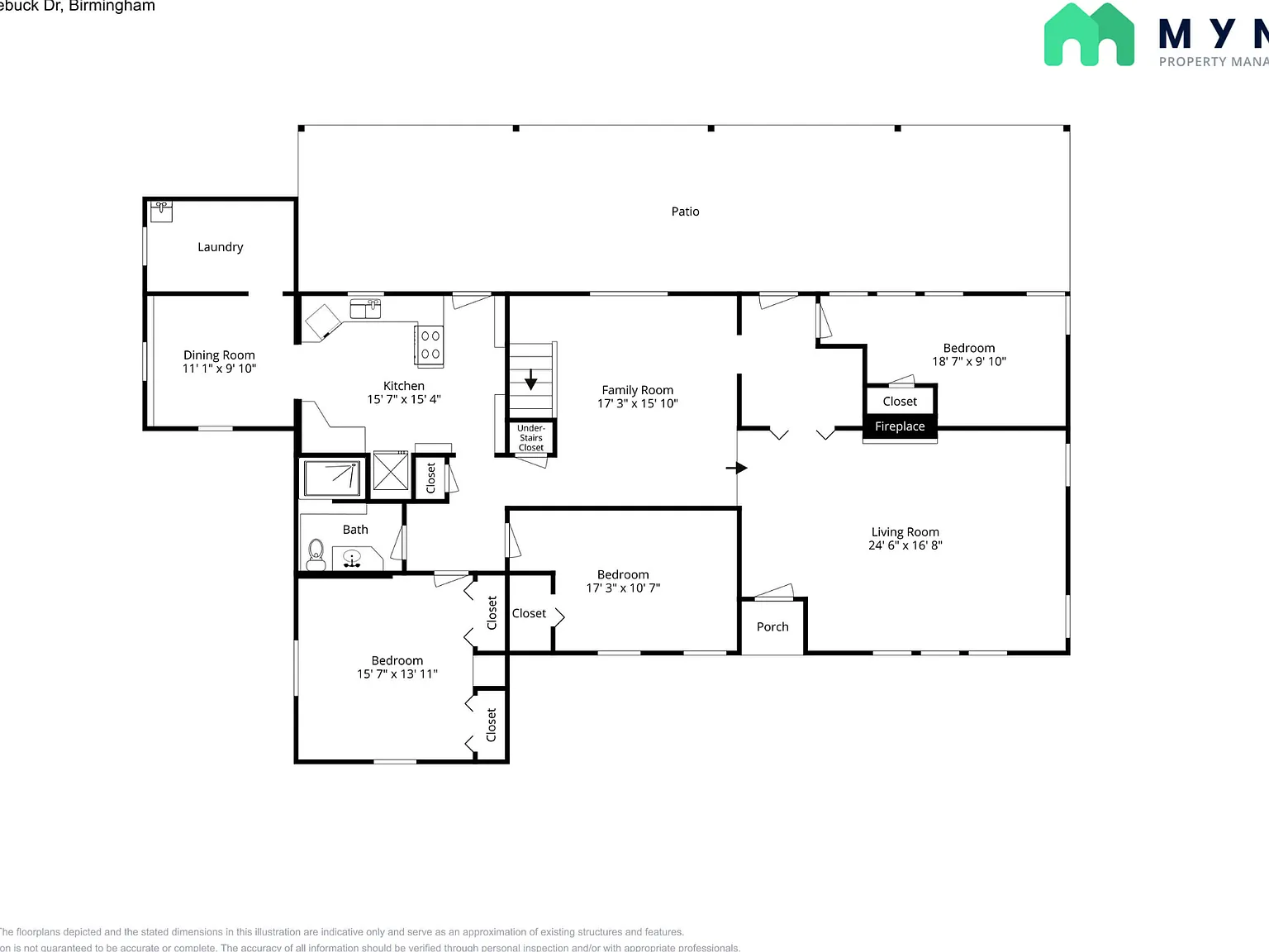 4 bed, 2.0 bath, 2600 sqft, $1,745 — Photo 2
