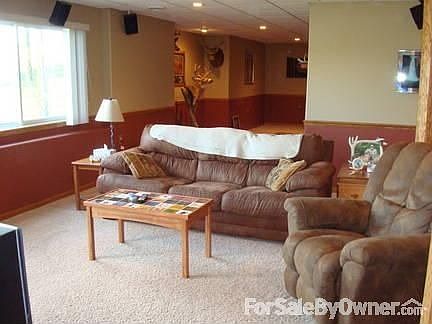 Downstairs family room