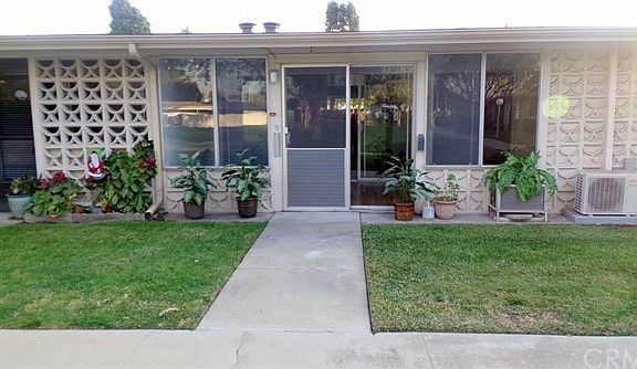 Front View Showing Glass Door Entry