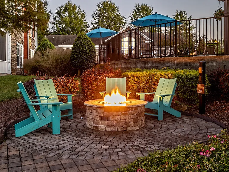 Fire Pit with Cozy Seating