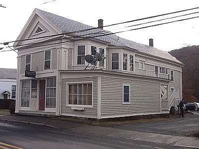 Front view on Main Street