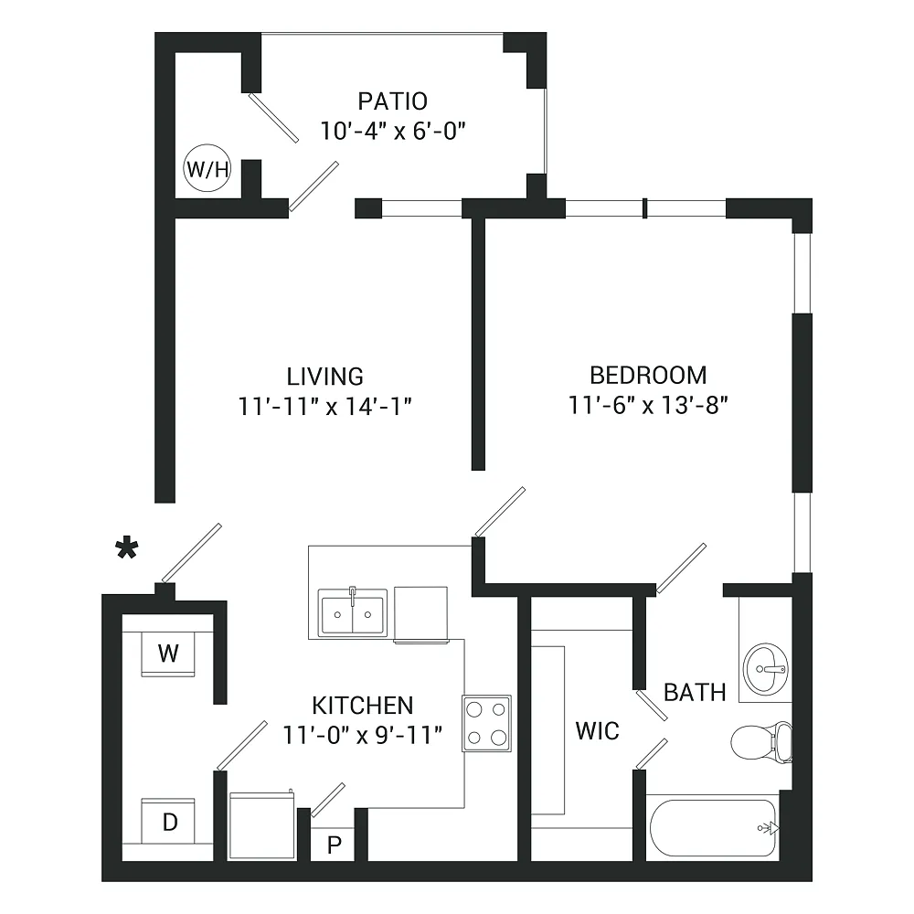 Floor plan Pflugerville