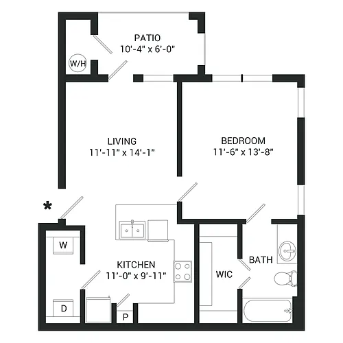Floor plan Pflugerville
