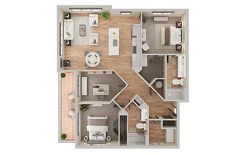 Floor plan B4D