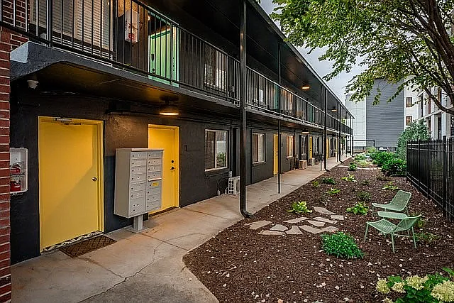 Courtyard and Postal Center