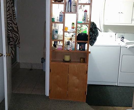 Downstairs bathroom/Laundry 