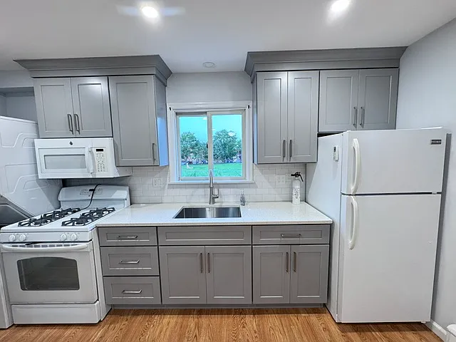 Kitchen open concept with living room