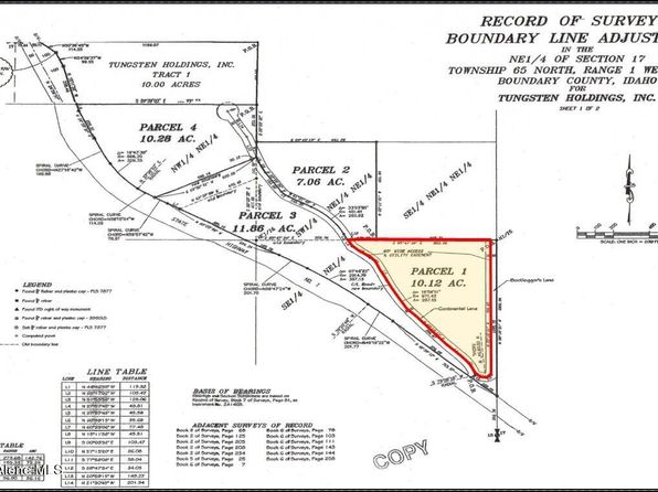 Nna Bootlegger Lane Parcel 1, Bonners Ferry, ID 83805