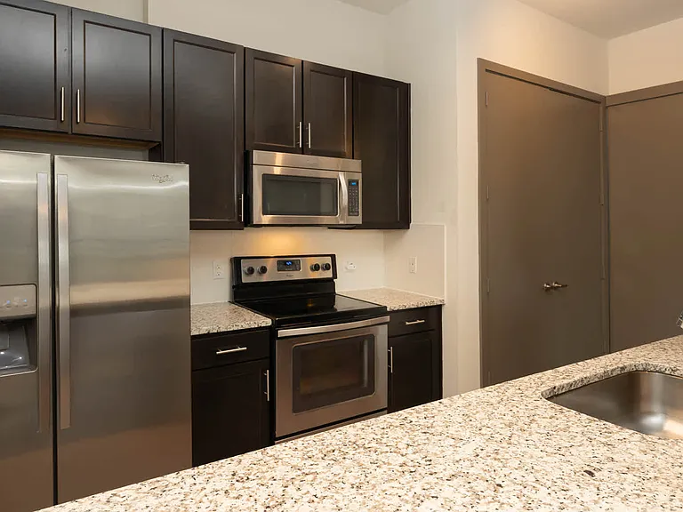Kitchen with Stainless Steel Appliances
