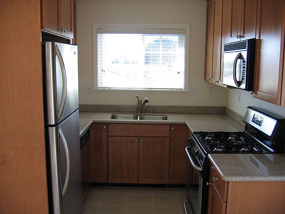 Stainless steel and granite