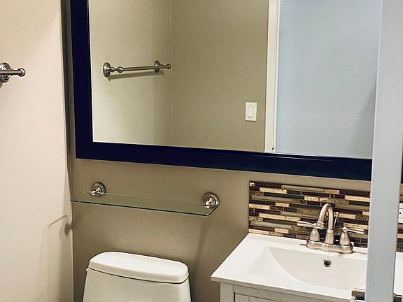 Downstairs half-bathroom.