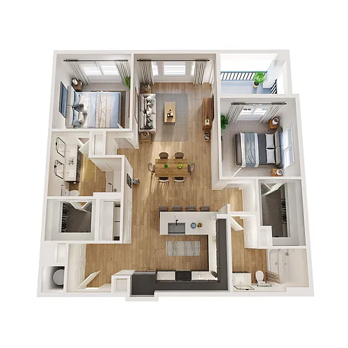Floor plan B4