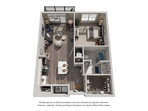 Floor plan Jackson (Conclave)